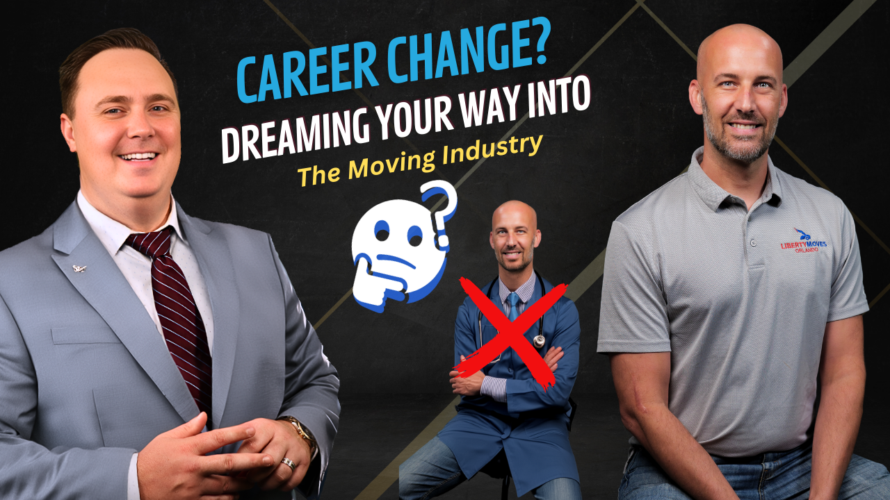 Episode 22 - Patrick's Journey from SLEEP STUDY to MOVING Industry Pro! - Is this YOUR Next Career?