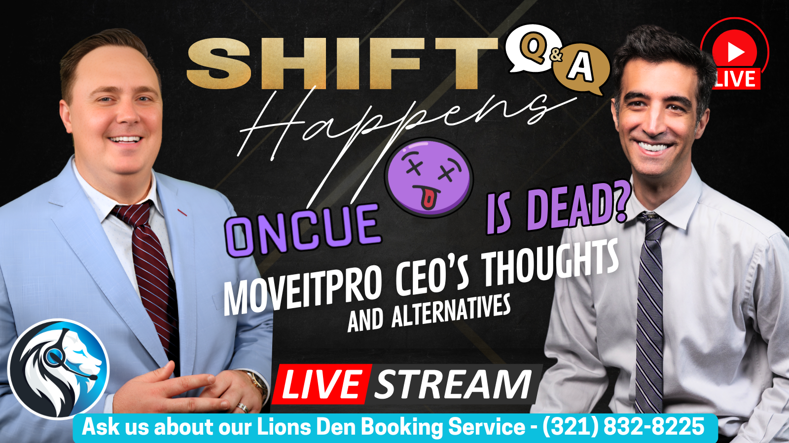 Episode 5 - Q&A LIVESTREAM - MoveitPro CEO Jason Bergenske's Thoughts on Oncue Suddenly SHUTTING DOWN!